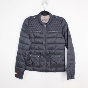Superdry McQueen Night Zip Through Puffer Jacket